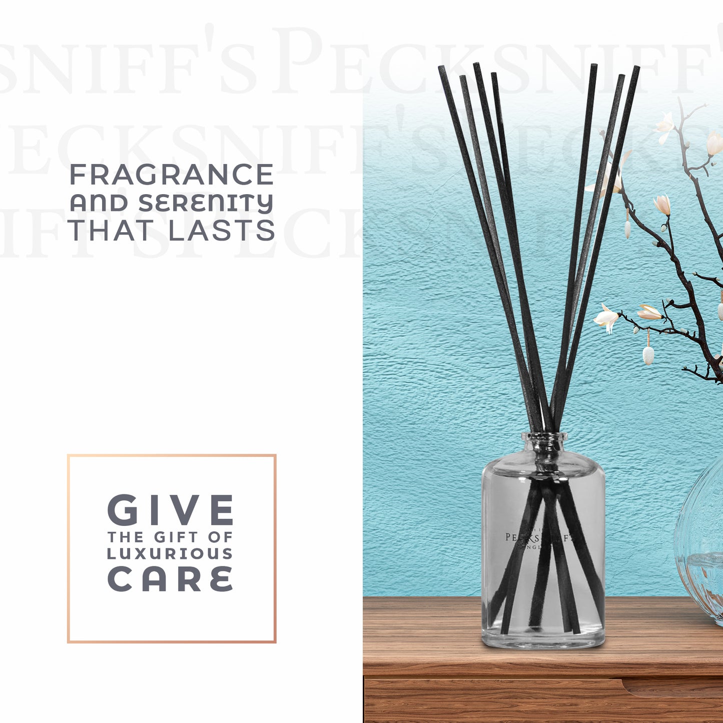 Pecksniffs Sugared Fig and Plum Berries Diffuser | 100ml/3.38 Fl Oz