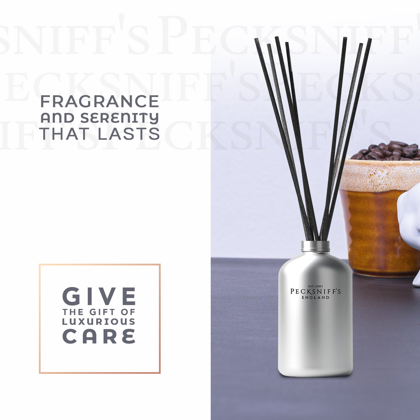 Pecksniffs Precious Silver Diffuser | 100ml/3.38 Fl Oz