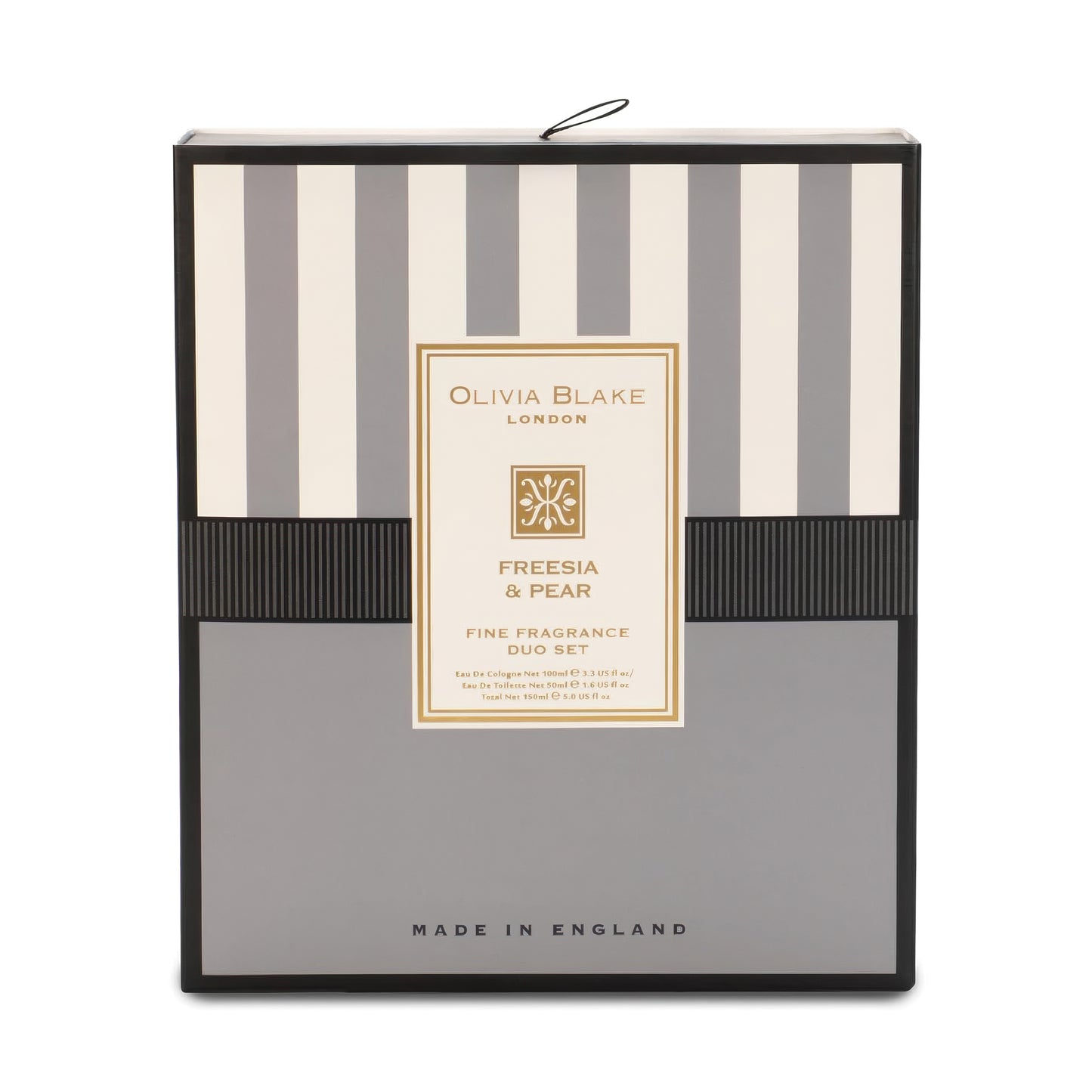 Olivia Blake Fine Fragrance Freesia & Pear Duo Gift Set – 100 ml/3.38 fl oz Eau de Cologne & 50 ml/1.69 fl oz Eau de Toilette, Fruity Floral Perfume for Women, Made in England