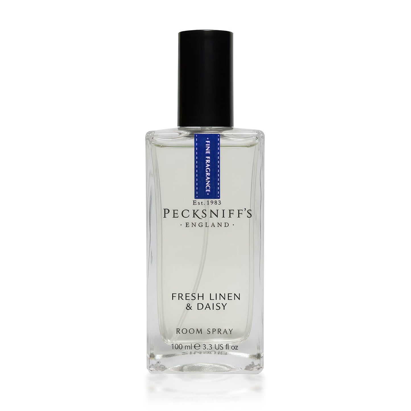 Pecksniffs Fresh Linen & Daisy Square Room Spray | 100ml/3.38 Fl Oz