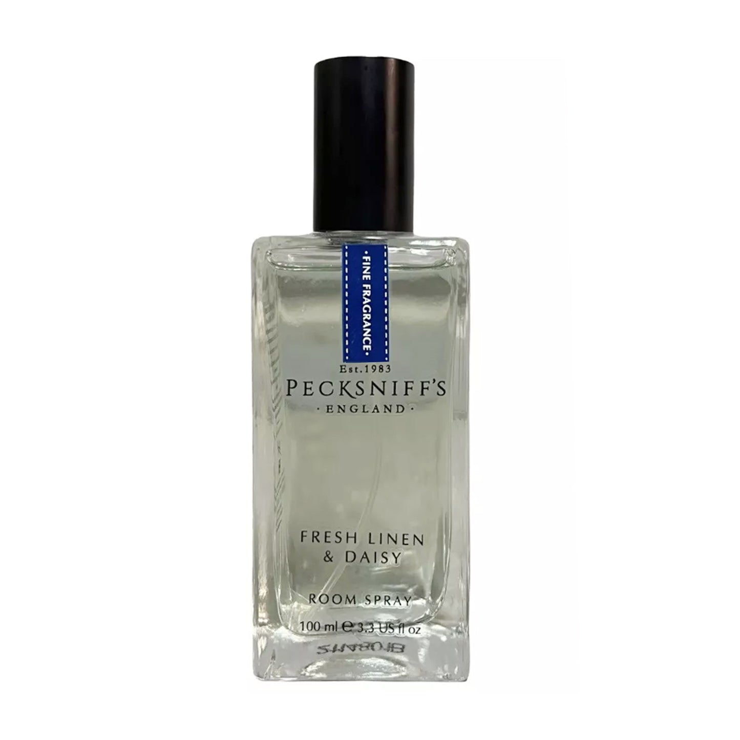 Pecksniffs Fresh Linen & Daisy Square Room Spray | 100ml/3.38 Fl Oz