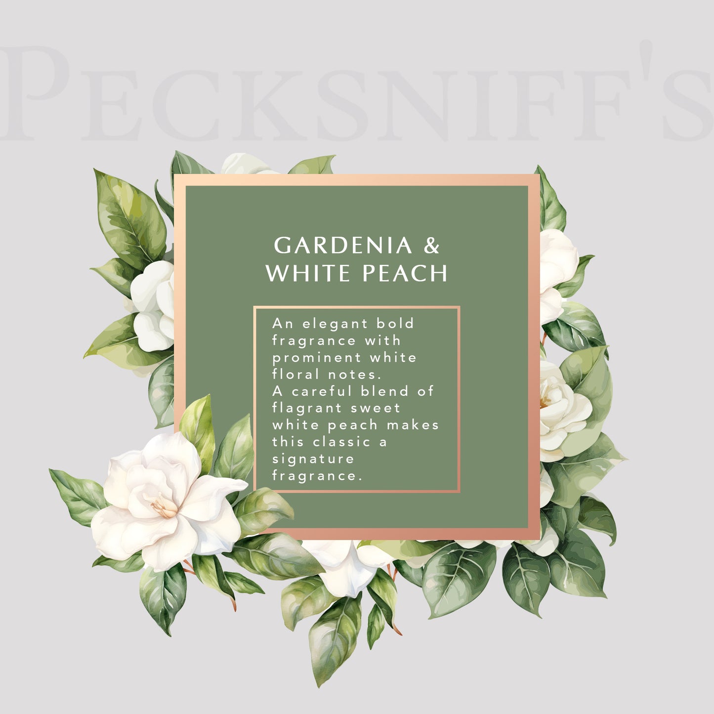 Pecksniffs Gardenia & White Peach Moisturizing Shower Gel | 1000 ml / 33.80 Fl Oz