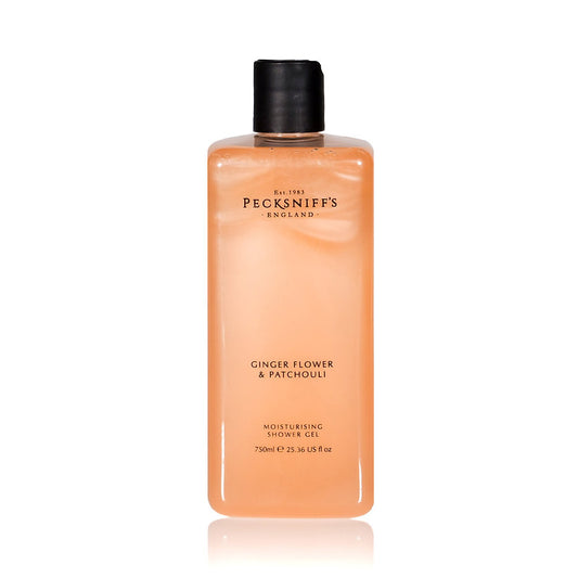 Pecksniff's Ginger Flower & Patchouli Moisturizing Shower Gel | 750 ml/25.3 Fl Oz