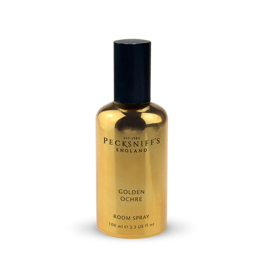 Pecksniffs Golden Ochre Classic Room Spray | 100ml/3.38 Fl Oz