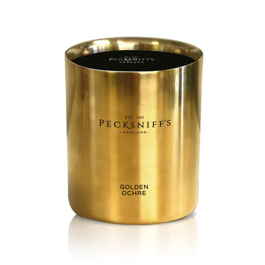 Pecksniffs Golden Ochre Scented Candle | 1 Wick, 180g/6.34 oz