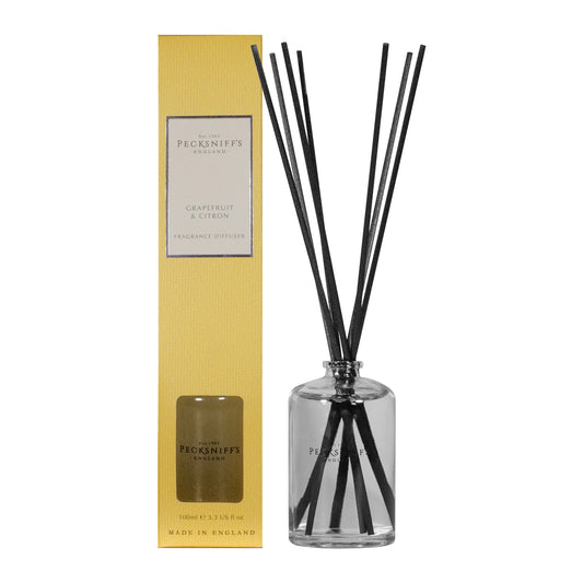 Pecksniffs Lime & Cucumber Diffuser | 100ml/3.38 Fl Oz