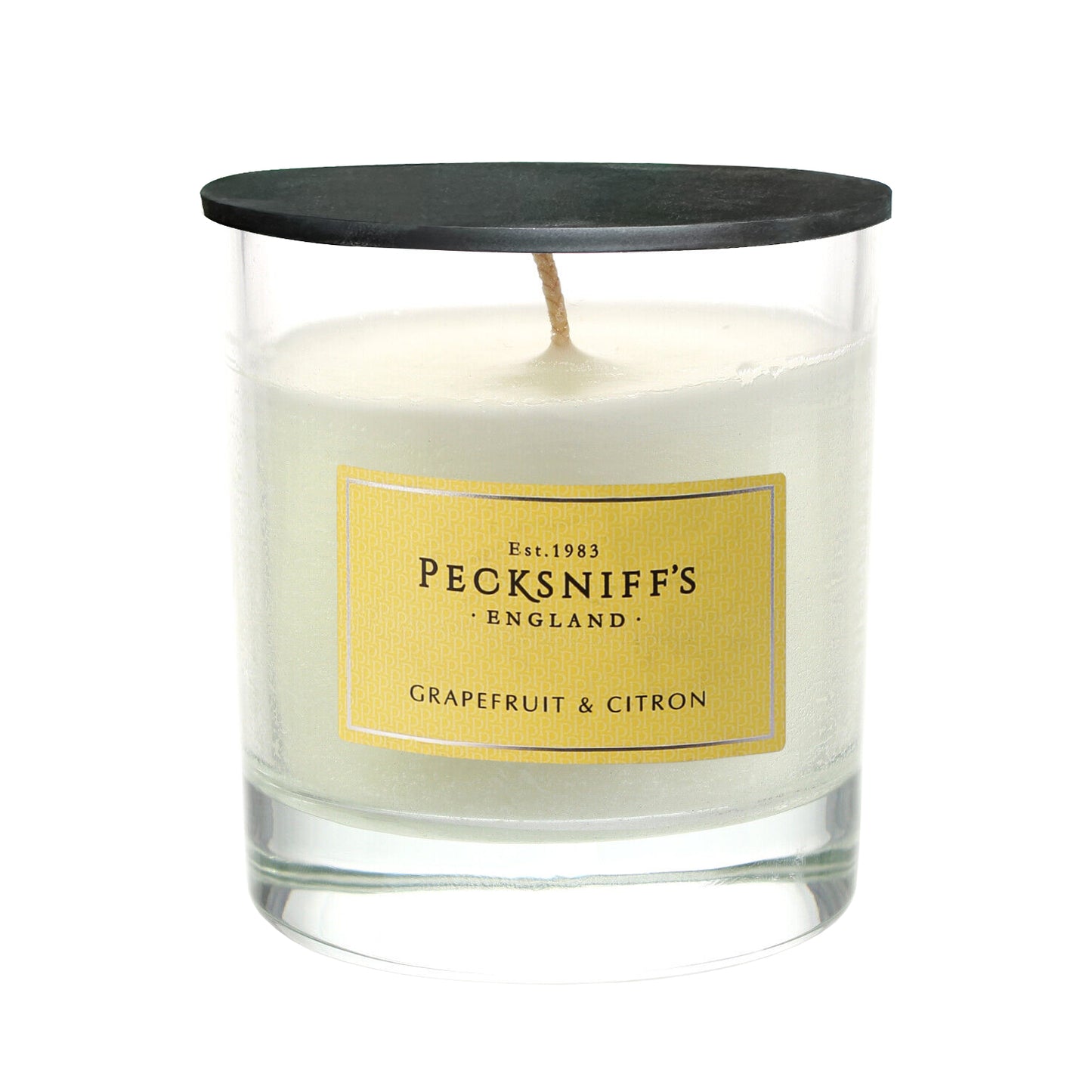 Pecksniff's Classic Grapefruit & Citron Scented Candle | 1 Wick, 184g/6.49oz