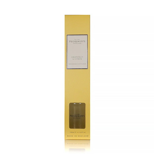 Pecksniffs Grapefruit & Citron Diffuser | 100ml/3.38 Fl Oz