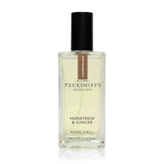 Pecksniffs Honeydew & Ginger Classic Room Spray | 100ml/3.38 Fl Oz