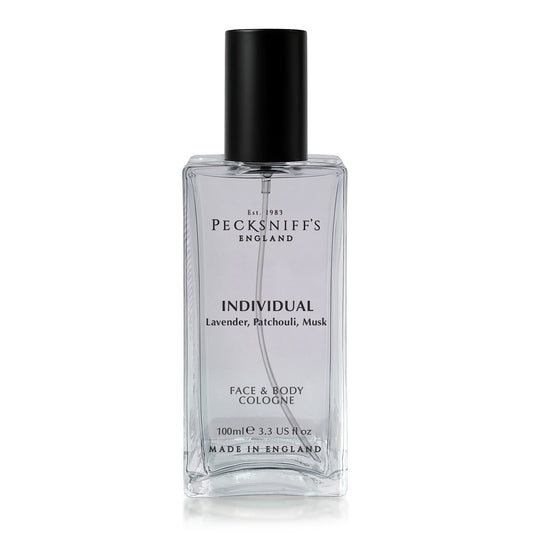 Peckniff's Men’s Face & Body Cologne – Individual Fresh Fougere, Distinctive Men’s Cologne with Clean Finish, Everyday Wear, 100ml / 3.4 fl oz
