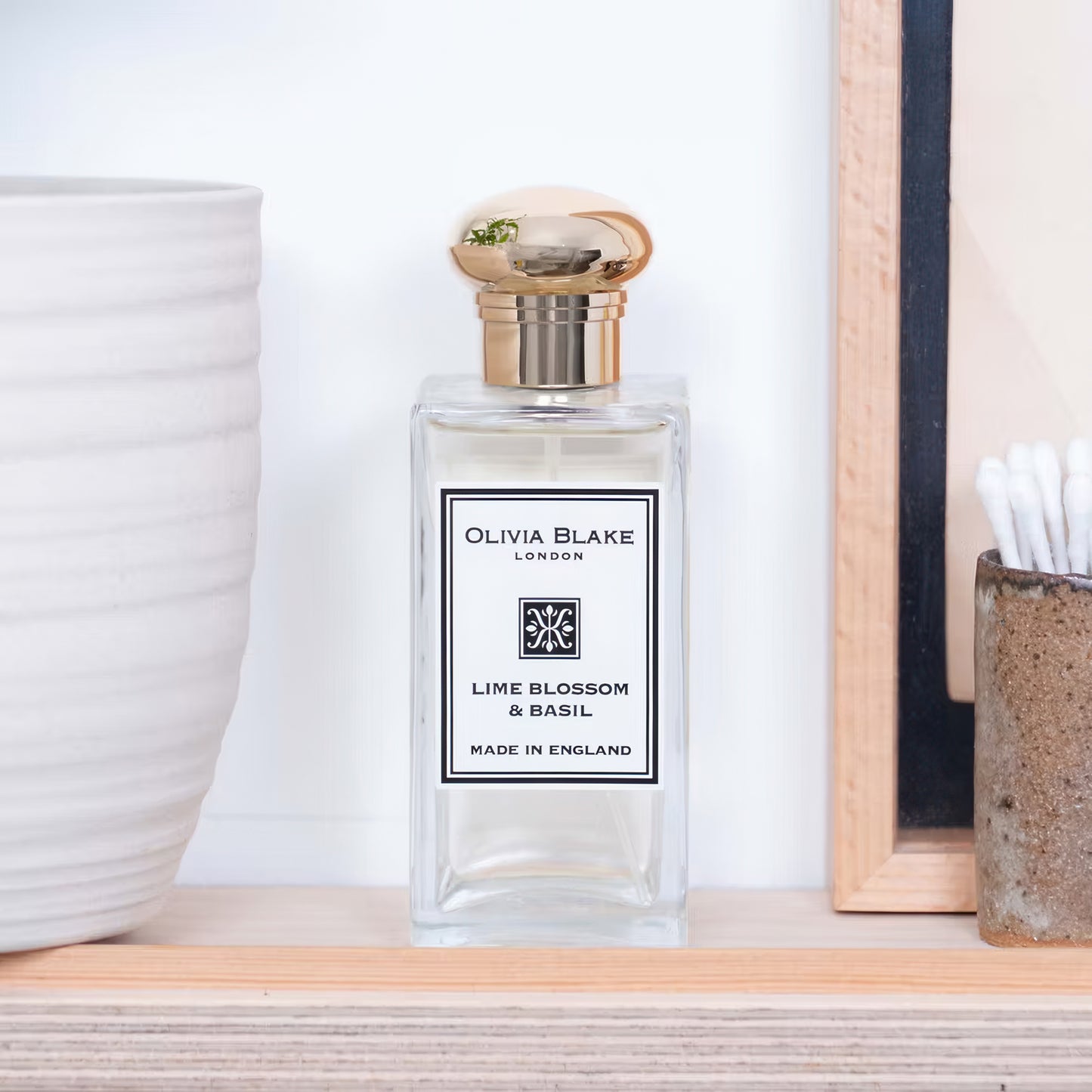 Olivia Blake Lime Blossom & Basil Perfume for Women – Fine Fragrance Eau de Cologne Spray, 100 ml/3.3 fl oz