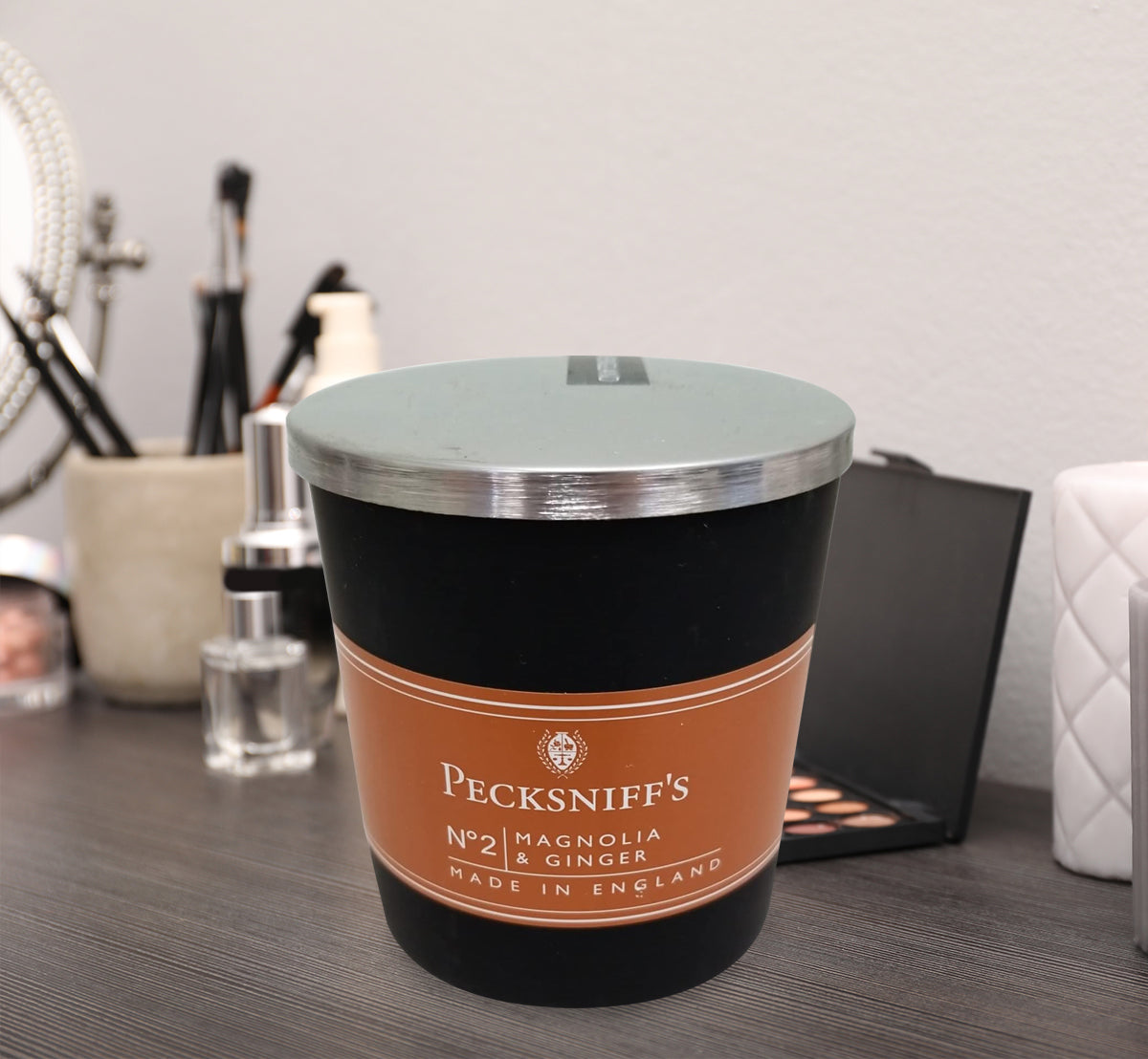 Pecksniffs Magnolia & Ginger Candle | 3 Wicks, 515g /18.16oz