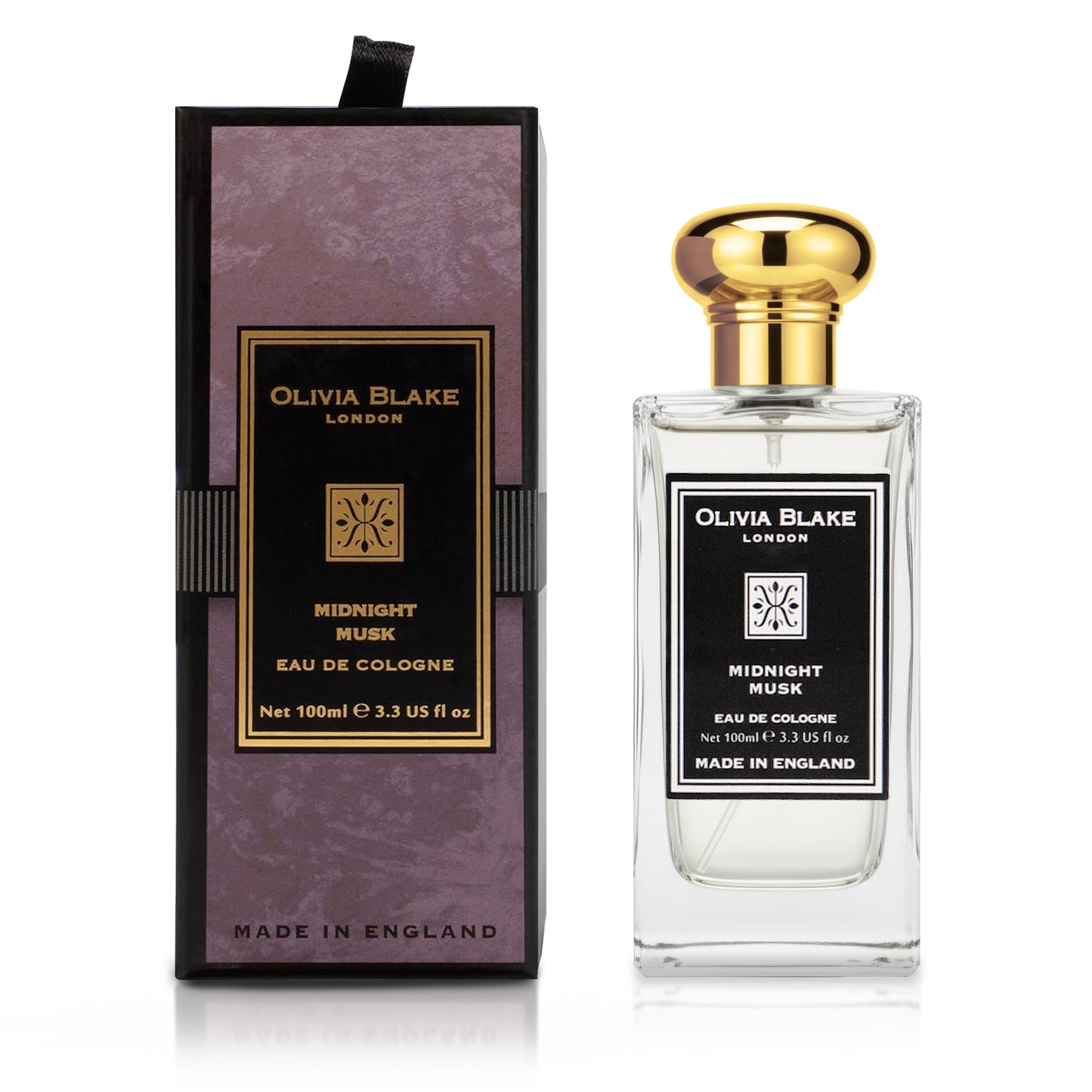 Olivia Blake Midnight Musk Perfume for Women – Fine Fragrance Eau de Cologne Spray, 100 ml/3.3 fl oz