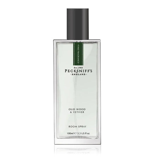 Pecksniffs Oud Wood & Vetiver Classic Room Spray | 100ml/3.38 Fl Oz