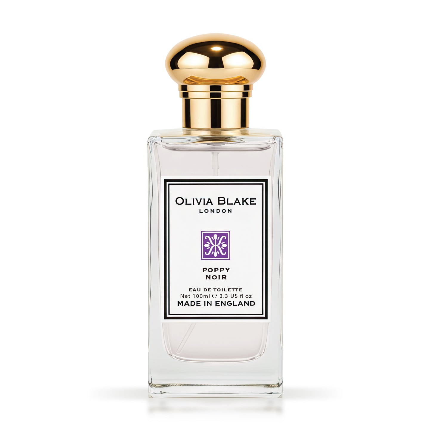 Olivia Blake Poppy Noir Eau de Cologne Spray – Fruity Floral Unisex Cologne with Iris, Tonka & Musk Notes, 3.3 fl oz