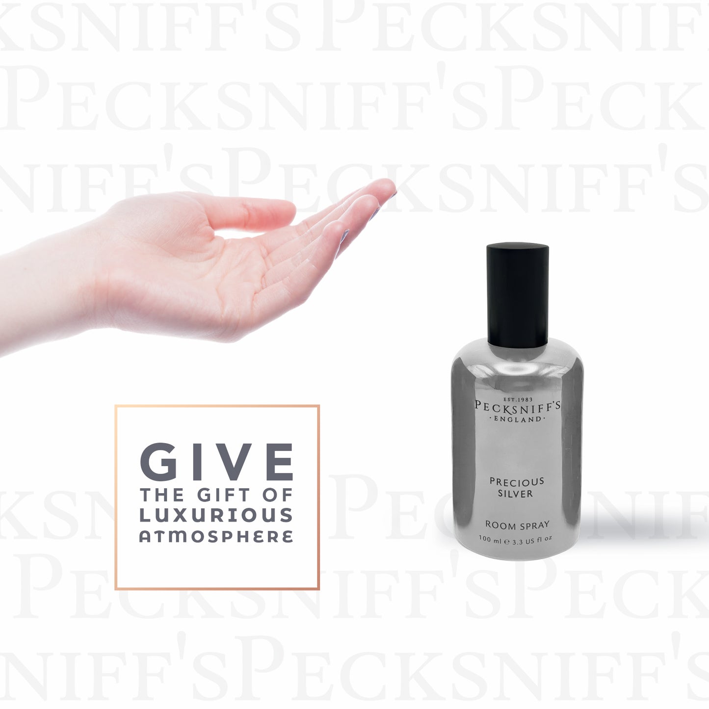 Pecksniffs Precious Silver Room Spray | 100ml/3.38 Fl Oz