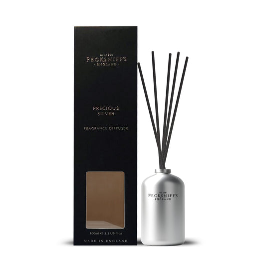 Pecksniffs Precious Silver Diffuser | 100ml/3.38 Fl Oz