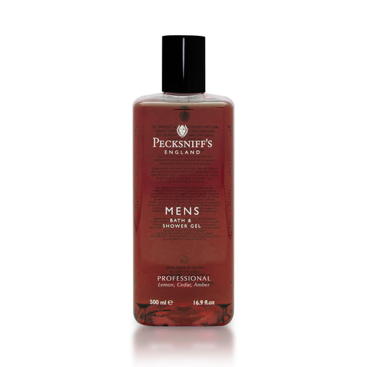 Pecksniffs Professional Men's Bath and Shower Gel | 500ml /16.9 Fl Oz