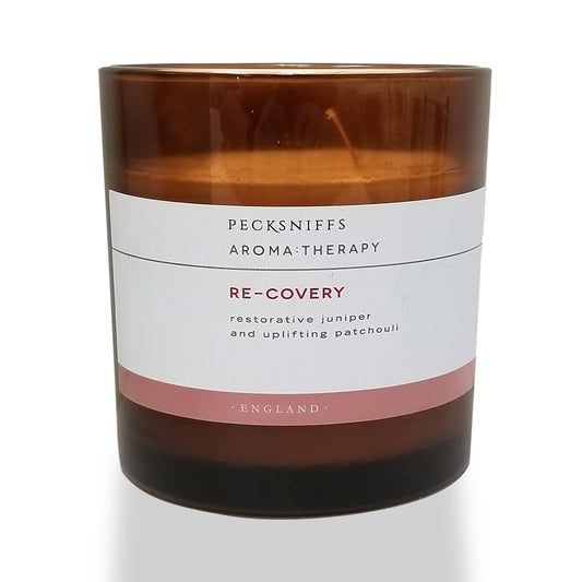 Pecksniffs Amber Re-Covery Aroma Therapy Candle | 1 Wick, 184g/6.49oz