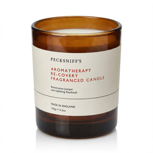 Pecksniffs Aromatherapy Re-Covery Candle with Dust Cover | 1 Wick, 150g/5.29oz
