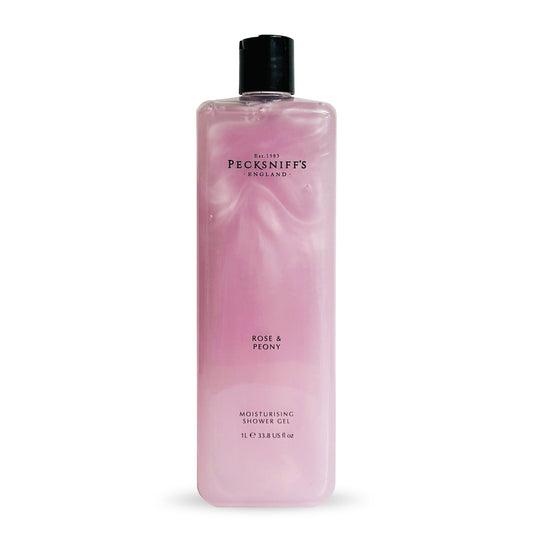 Pecksniffs Rose & Peony Moisturizing Shower Gel | 1000 ml / 33.80 Fl Oz