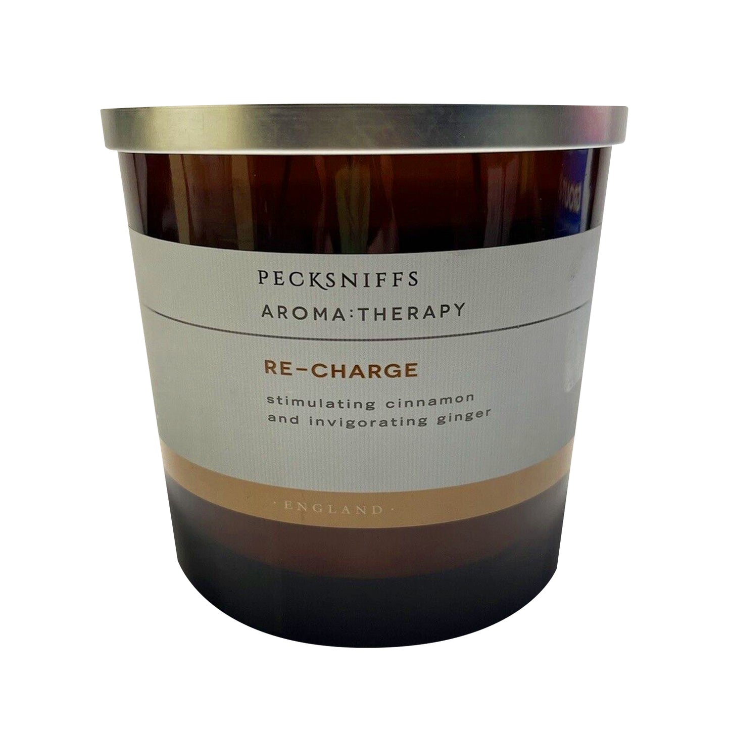 Pecksniffs Amber Re-Charge Candle | 3 Wicks, 550g/19.40oz