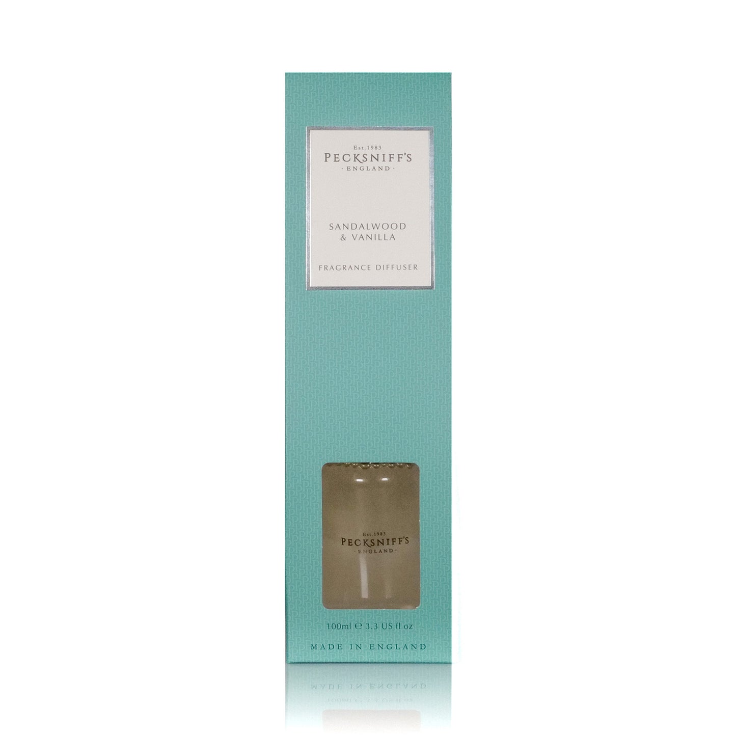 Pecksniff's Sandalwood & Vanilla Diffuser | 100ml/3.38 Fl Oz