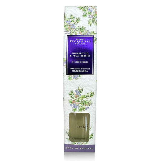 Pecksniffs Sugared Fig and Plum Berries Diffuser | 100ml/3.38 Fl Oz