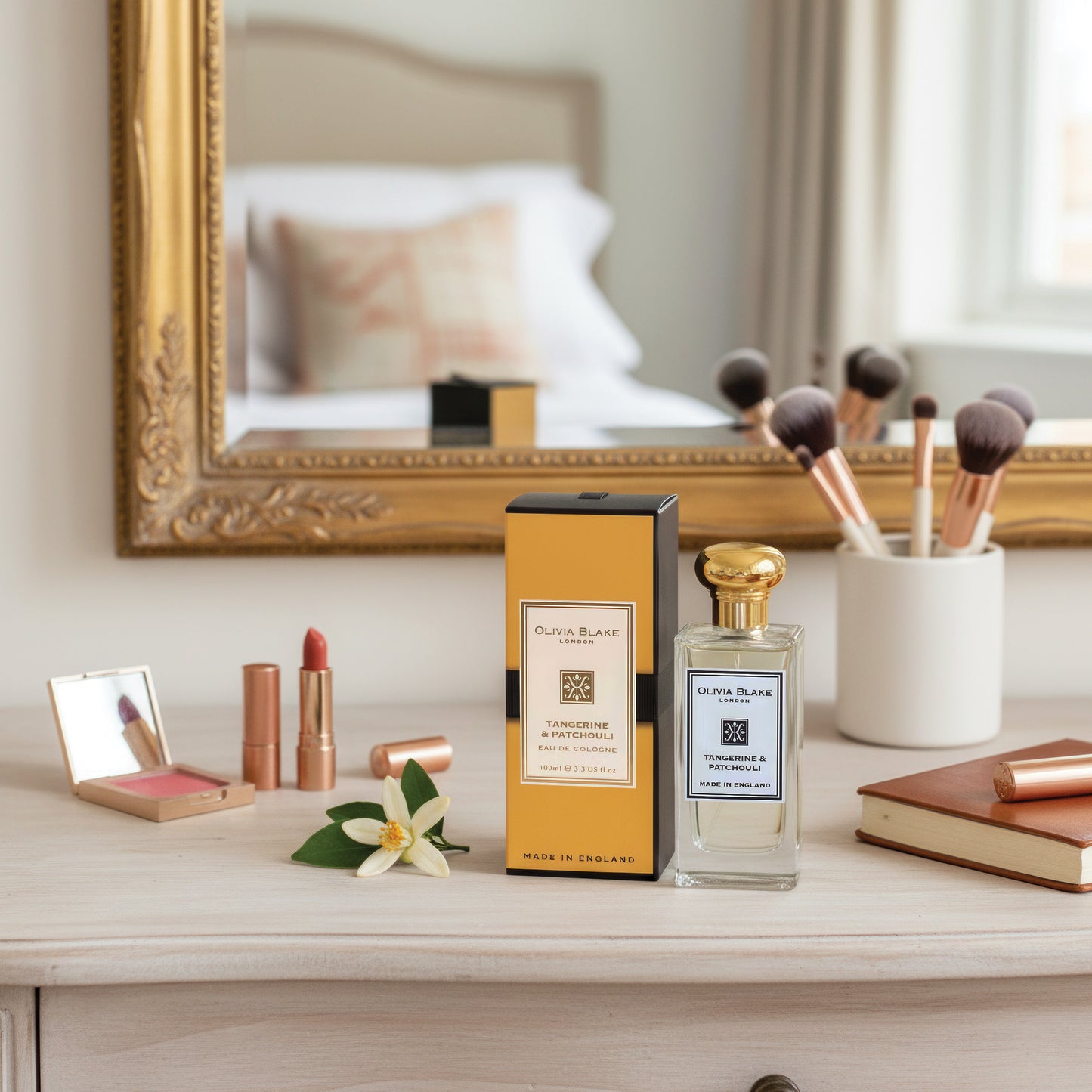 Olivia Blake Tangerine & Patchouli Perfume for Women – Fine Fragrance Eau de Cologne Spray, 100 ml/3.3 fl oz