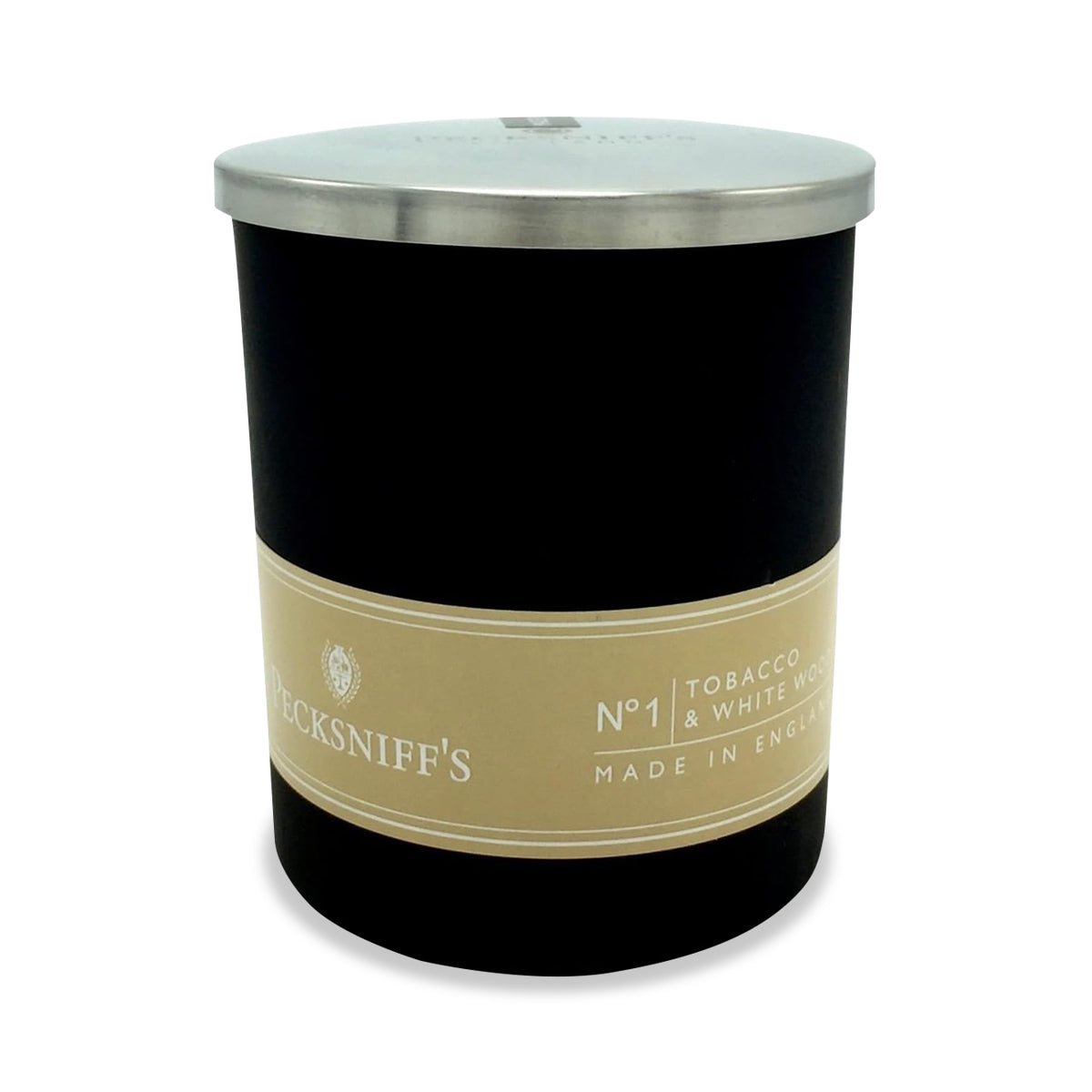 Pecksniffs Tobacco & White Wood Scented Candle | 1 Wick, 100g/3.5oz