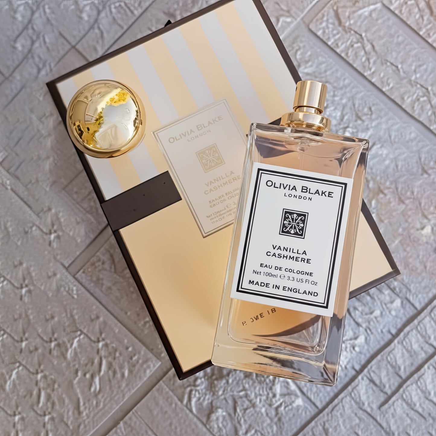 Olivia Blake Vanilla Cashmere Perfume for Women – Fine Fragrance Eau de Toilette Spray, 100 ml/3.3 fl oz