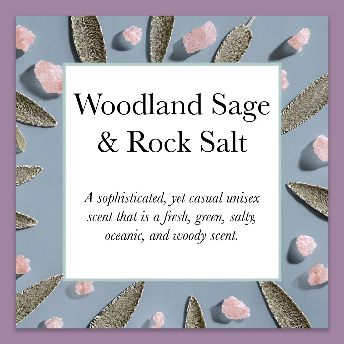Olivia Blake Woodland Sage & Rock Salt Perfume for Women – Fine Fragrance Eau de Cologne Spray, 100 ml/3.3 fl oz