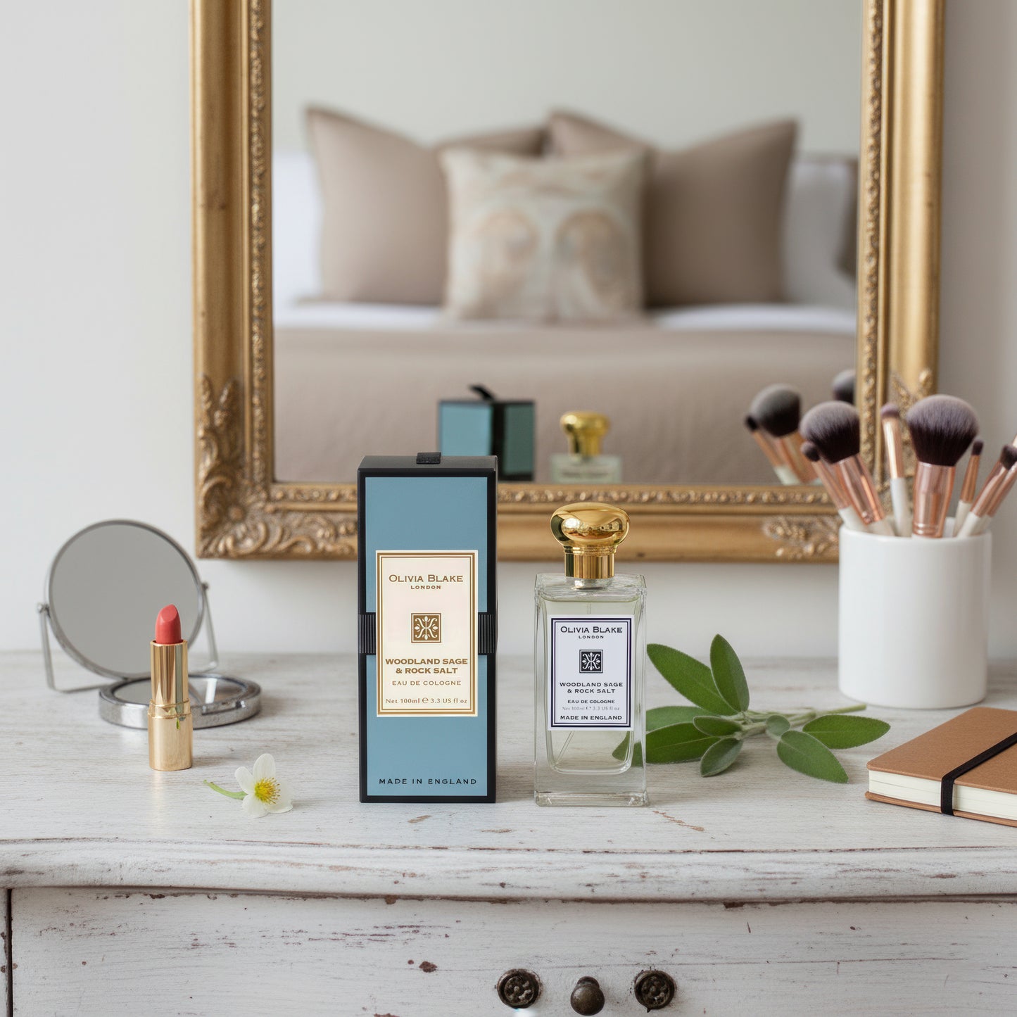 Olivia Blake Woodland Sage & Rock Salt Perfume for Women – Fine Fragrance Eau de Cologne Spray, 100 ml/3.3 fl oz